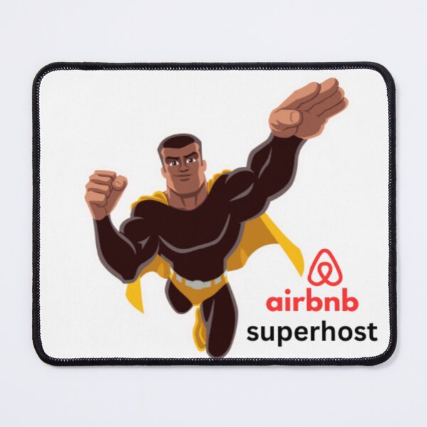 Item preview, Super Hero Super Host Airbnb Reservation Apartments Five Stars designed and sold by DaniVi.