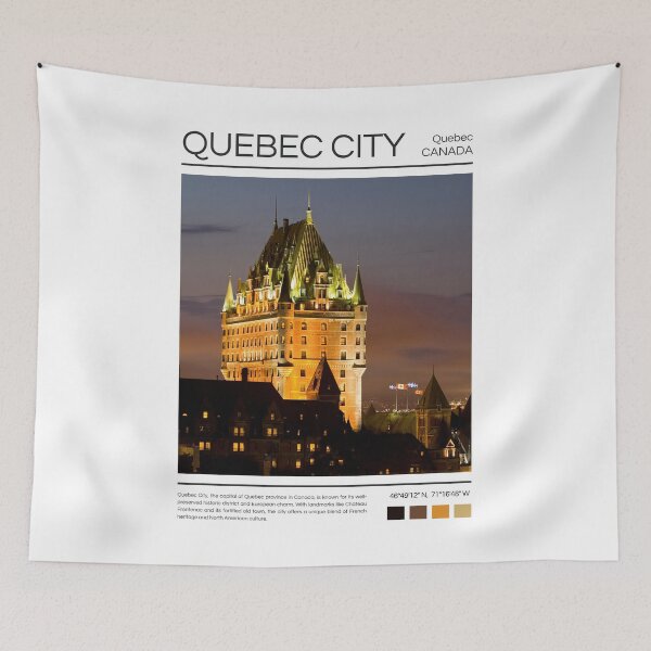 Item preview, Quebec City - Canada - Photography designed and sold by StudioRedKoala.