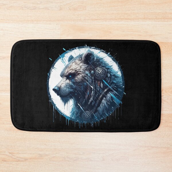 Item preview, Viking Bear Norse Mythology Dripping designed and sold by TomFrontierArt.