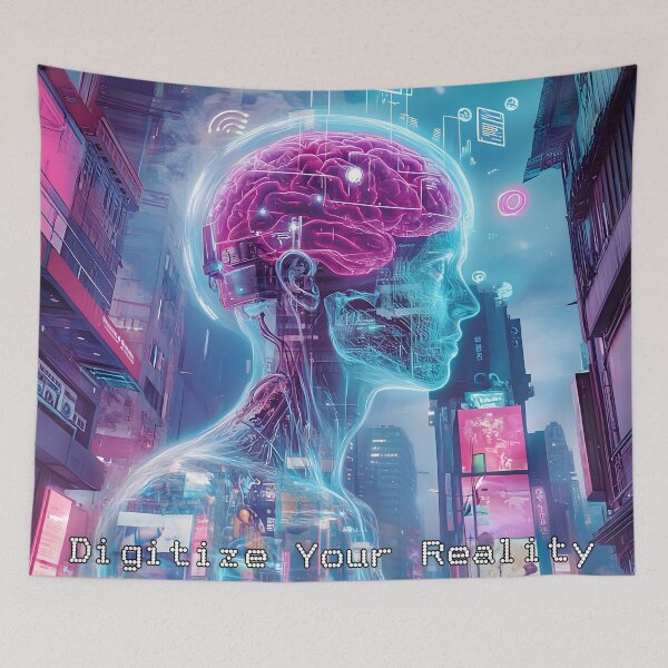 Item preview, Digitize Your Reality designed and sold by AI-Only Creations.