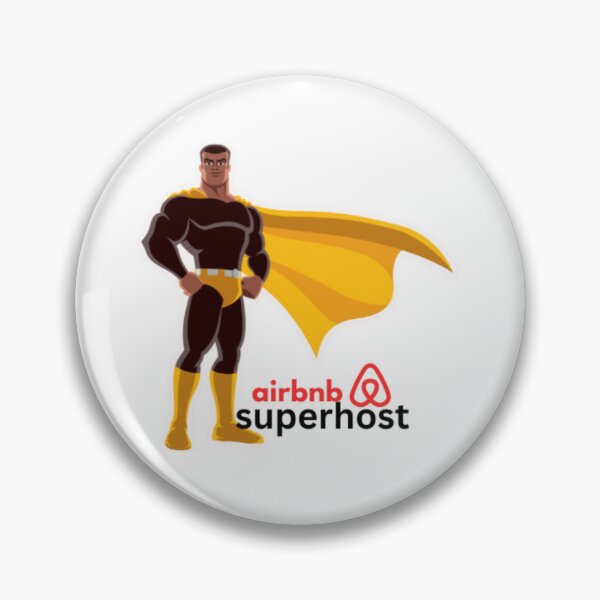 Item preview, Super Hero Super Host Airbnb Reservation Apartments Five Stars designed and sold by DaniVi.