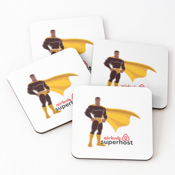 Item preview, Super Hero Super Host Airbnb Reservation Apartments Five Stars designed and sold by DaniVi.
