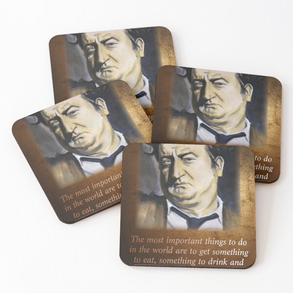 Item preview, Brendan Behan Quote Portrait Wall Art designed and sold by ConorKeeganArt.