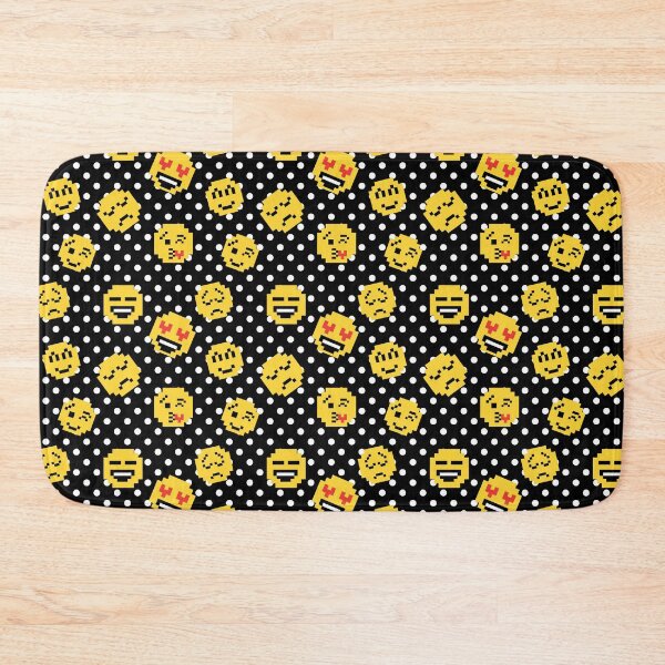 Item preview, emoji pixel Design Print Pattern designed and sold by Kriengsaktalek.