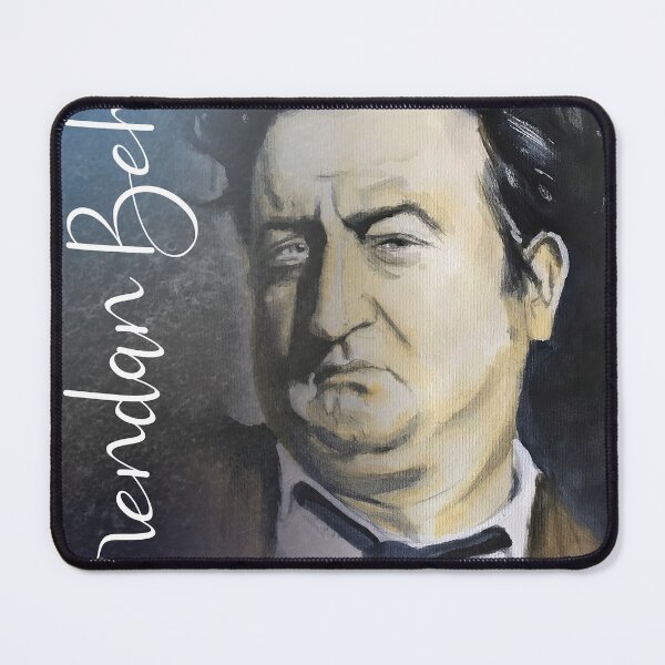 Item preview, Brendan Behan Portrait Wall Art designed and sold by ConorKeeganArt.