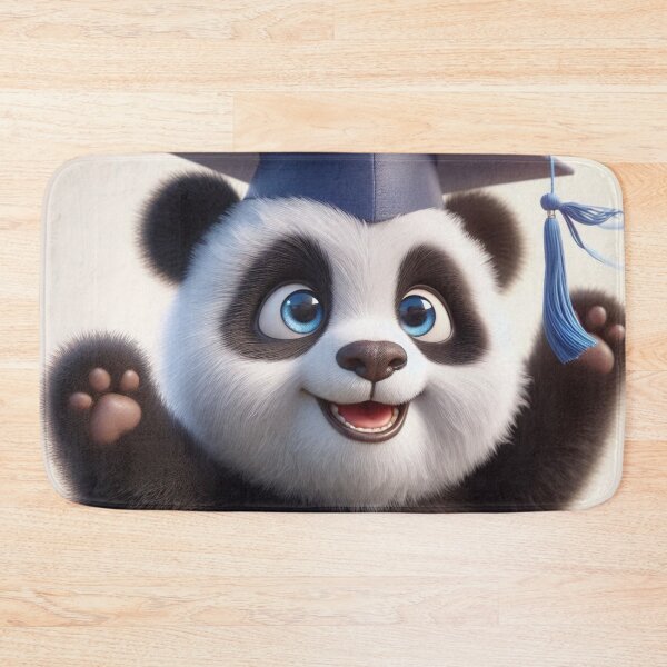 Item preview, Cute Graduate Panda 3 designed and sold by PANDALOVEART.
