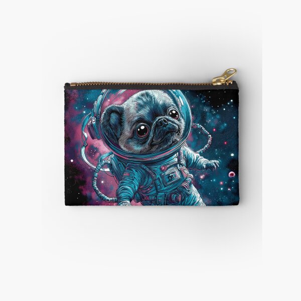 Item preview, Adorable Pug Astronaut Floating in Space designed and sold by Vinson-MFG.