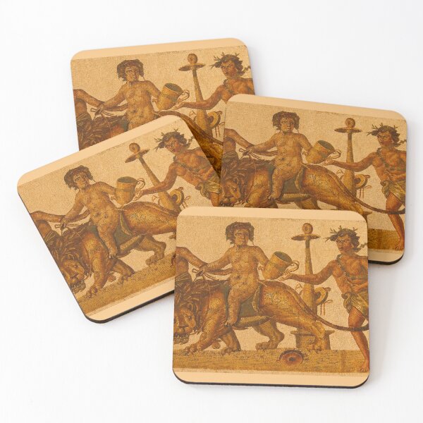Item preview, Roman Mosaic With Animals designed and sold by eddiebarronshop.