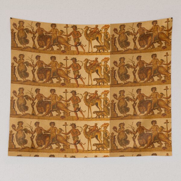 Item preview, Roman Mosaic With Animals designed and sold by eddiebarronshop.