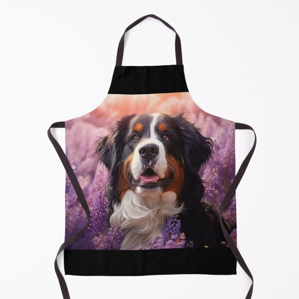 Item preview, Bernese Mountain Dog in lavenders designed and sold by PetsArt.
