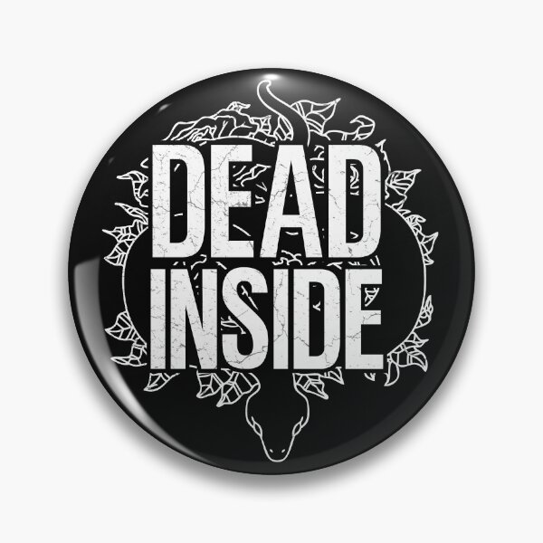 Item preview, Dead Inside  designed and sold by CreepyCornerArt.