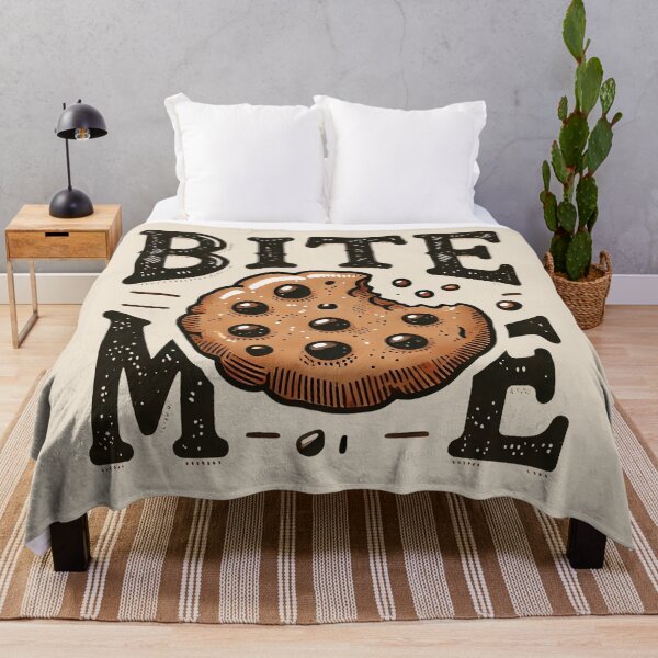 Item preview, Bite Me - Chocolate Chip Cookie designed and sold by AlexandruStoian.