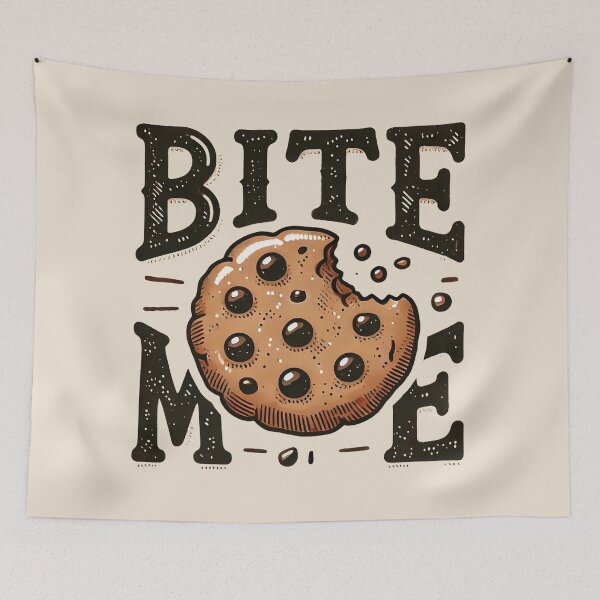 Item preview, Bite Me - Chocolate Chip Cookie designed and sold by AlexandruStoian.