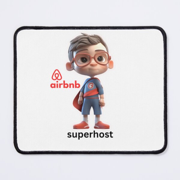 Item preview, Super Hero Super Host Airbnb Reservation Apartments Five Stars designed and sold by DaniVi.