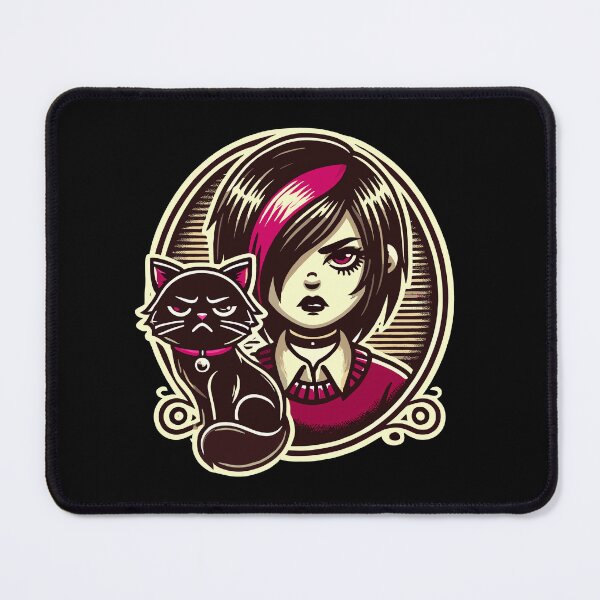 Item preview, Pastel Goth Style Grumpy Cat Lover Goth designed and sold by LuminOrb.