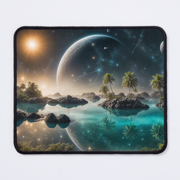 Item preview, Cosmic Oasis: A Celestial Island Retreat designed and sold by stine1.