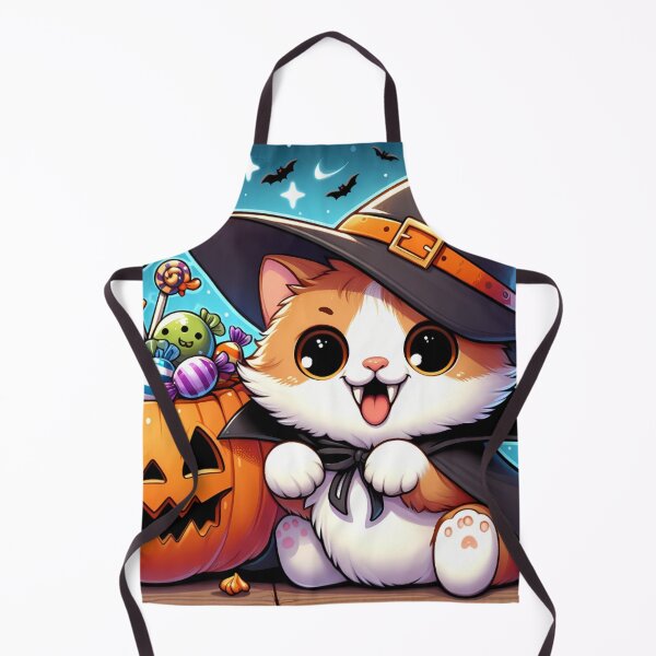 Item preview, Cute halloween cat designed and sold by Fabian-Artes.