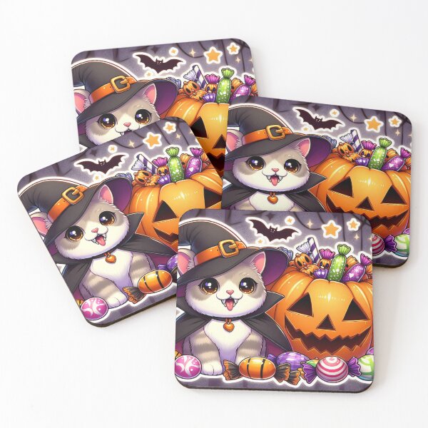 Item preview, Cute halloween cat designed and sold by Fabian-Artes.