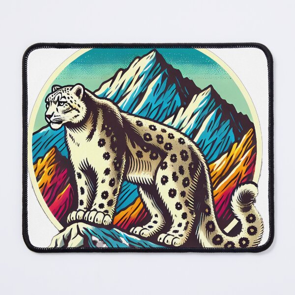 Item preview, Snow leopard Hiking and Camping designed and sold by nodij.