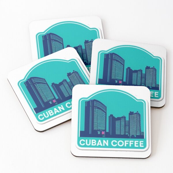 Item preview, Cuban Coffee Urban Skyline Logo designed and sold by Fly-with-my.