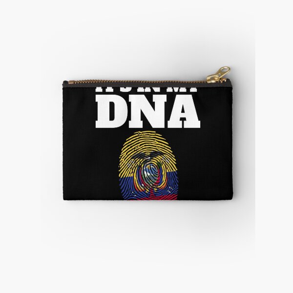 Aperçu de l'œuvre It's IN My DNA Ecuador Flag Fingerprint Ecuadorian Ecuador Gear créée et vendue par DynamicDesign.