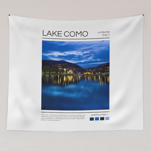 Item preview, Lake Como - Italy - Photography designed and sold by StudioRedKoala.