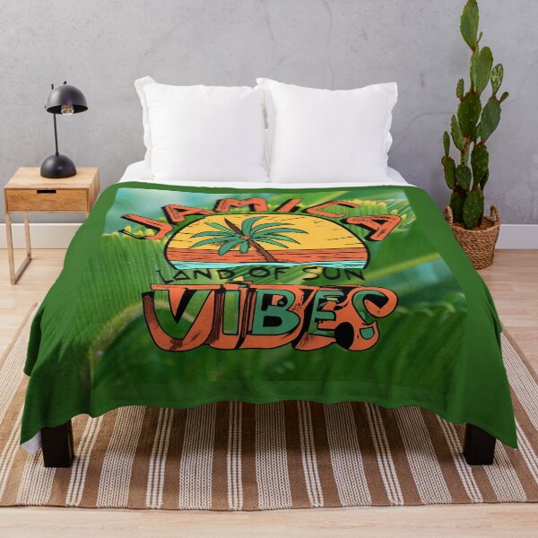 Item preview, Jamaica Land of Sea and Vibes, Caribbean, Reggae Music. Jamaica Vibes Design, Tote Bag, Reggae Music Lover Gift, Beach Bag, Travel Accessories designed and sold by Right-UR.
