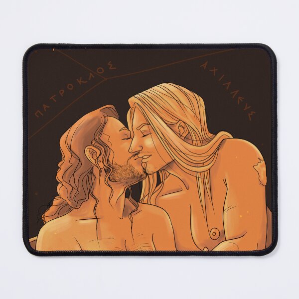 Item preview, Achilles and Patroclus illustration designed and sold by Stivaktis Art.
