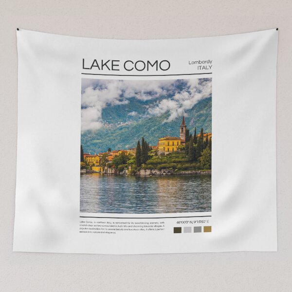 Item preview, Lake Como - Italy - Photography designed and sold by StudioRedKoala.