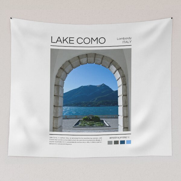Item preview, Lake Como - Italy - Photography designed and sold by StudioRedKoala.