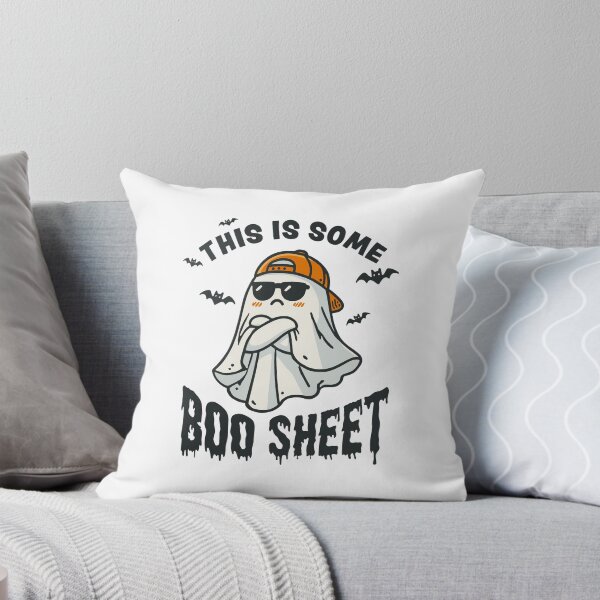 Item preview, Funny Halloween Ghost Boo Sheet designed and sold by RCMstore.
