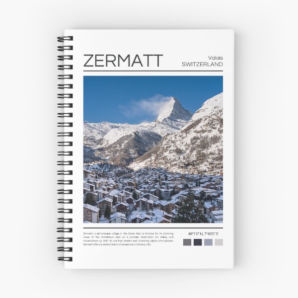 Item preview, Zermatt - Switzerland - Photography designed and sold by StudioRedKoala.