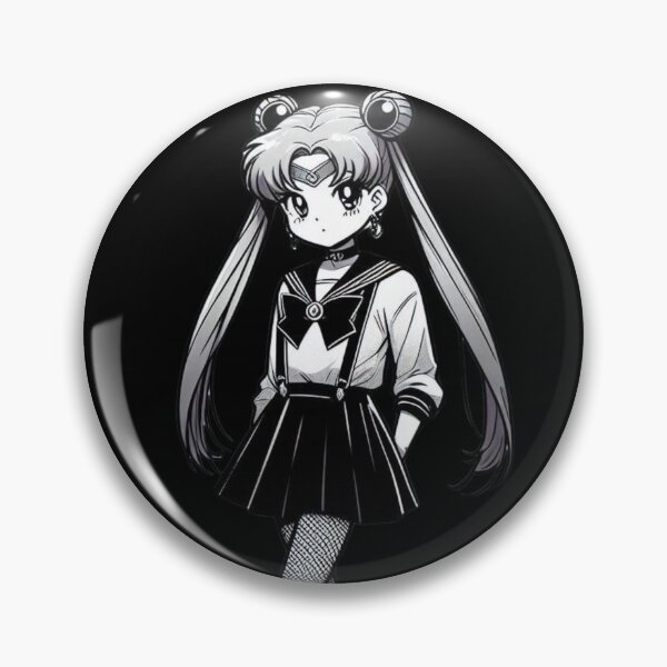 Item preview, Goth Sailor Girl Guardian Anime designed and sold by AstroAppa.