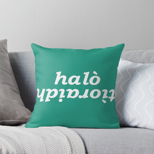 Item preview, halò tìoraidh (hello cherrio in Scottish Gaelic) with green background designed and sold by Mamaidh Made.
