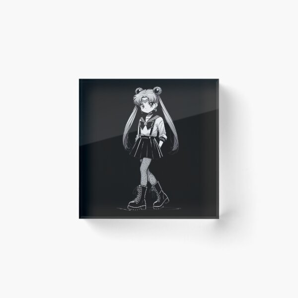 Item preview, Goth Sailor Girl Guardian Anime designed and sold by AstroAppa.