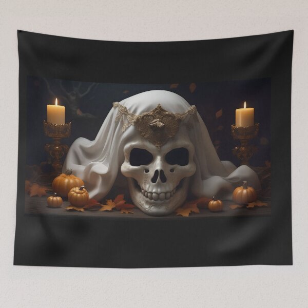Item preview, Baroque Halloween Skull designed and sold by DesignsByPrnces.