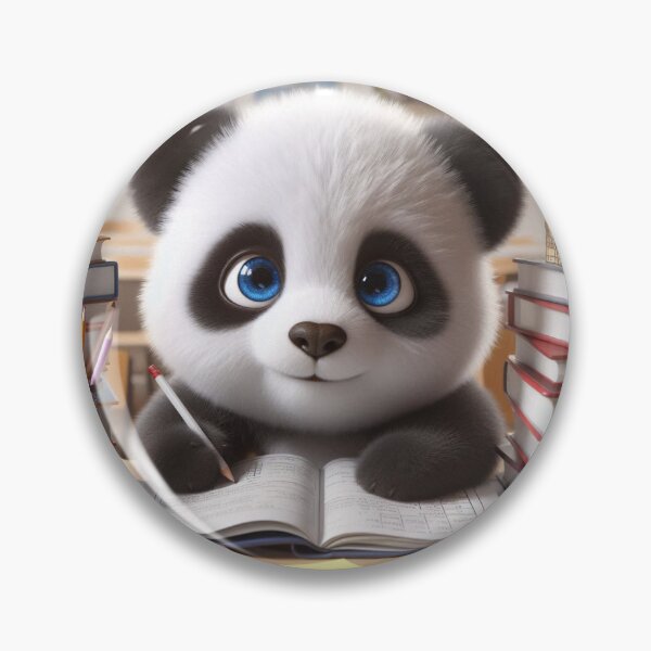 Item preview, School Panda 1 designed and sold by PANDALOVEART.