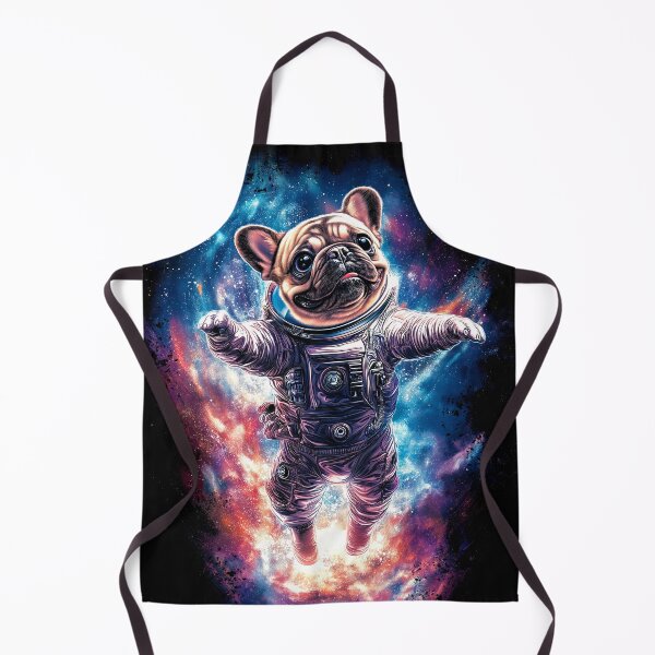 Item preview, French Bulldog Astronaut Soaring Through the Galaxy designed and sold by Vinson-MFG.