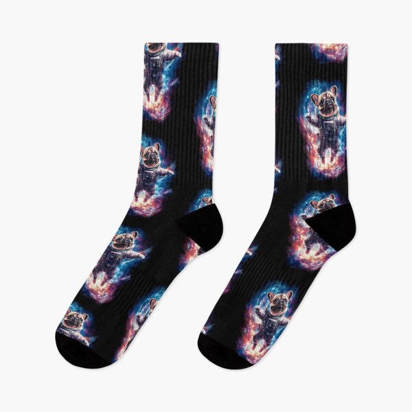 Item preview, French Bulldog Astronaut Soaring Through the Galaxy designed and sold by Vinson-MFG.
