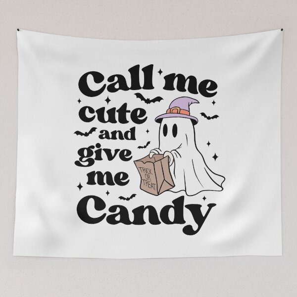 Item preview, Funny Halloween Call Me Cute And Give Me Candy designed and sold by RCMstore.