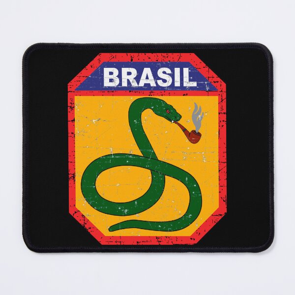 Item preview, The Smoking Snake - Brazilian Expeditionary Force pacht - Grunge Style designed and sold by pzd501.