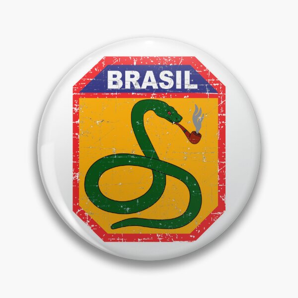 Item preview, The Smoking Snake  - Brazilian Expeditionary Force pacht - Grunge Style designed and sold by pzd501.