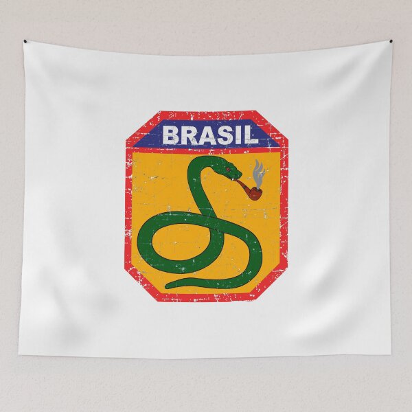 Item preview, The Smoking Snake  - Brazilian Expeditionary Force pacht - Grunge Style designed and sold by pzd501.