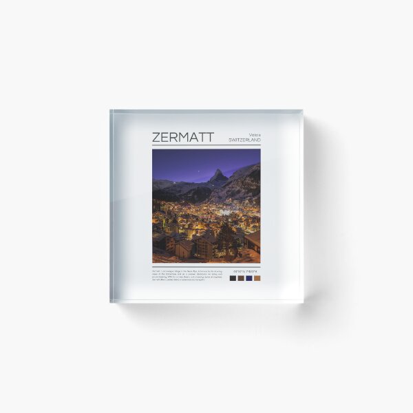 Item preview, Zermatt - Switzerland - Photography designed and sold by StudioRedKoala.
