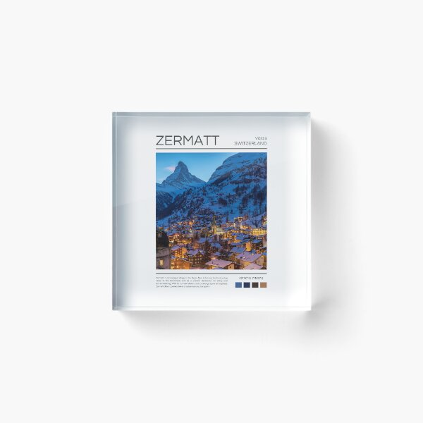 Item preview, Zermatt - Switzerland - Photography designed and sold by StudioRedKoala.