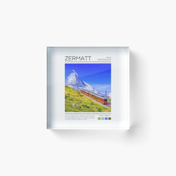Item preview, Zermatt - Switzerland - Photography designed and sold by StudioRedKoala.
