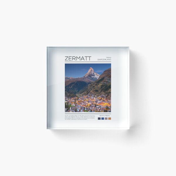 Item preview, Zermatt - Switzerland - Photography designed and sold by StudioRedKoala.