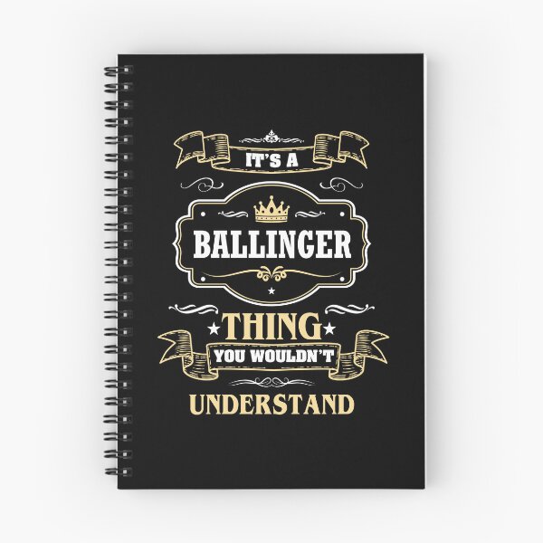 Item preview, It Is A Ballinger Thing You Wouldn't Understand Ballinger Name Shirt designed and sold by GensBarlow.