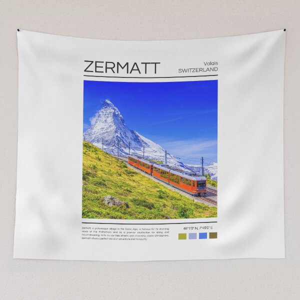 Item preview, Zermatt - Switzerland - Photography designed and sold by StudioRedKoala.