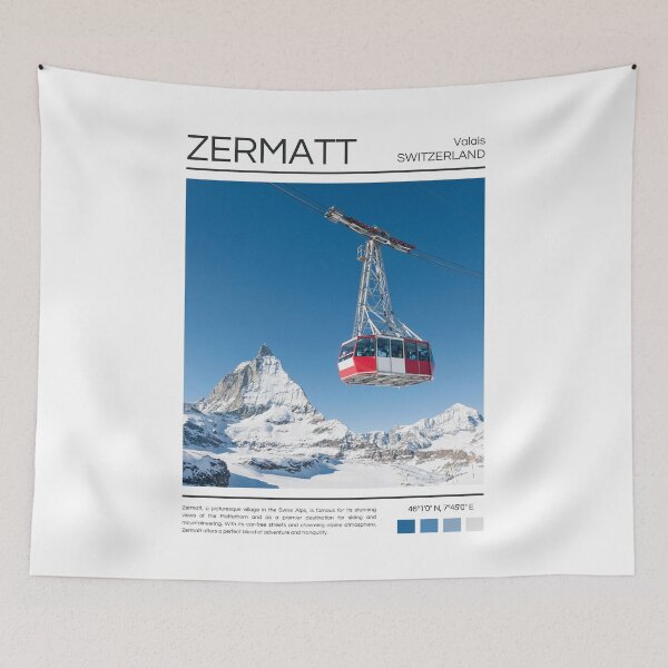 Item preview, Zermatt - Switzerland - Photography designed and sold by StudioRedKoala.